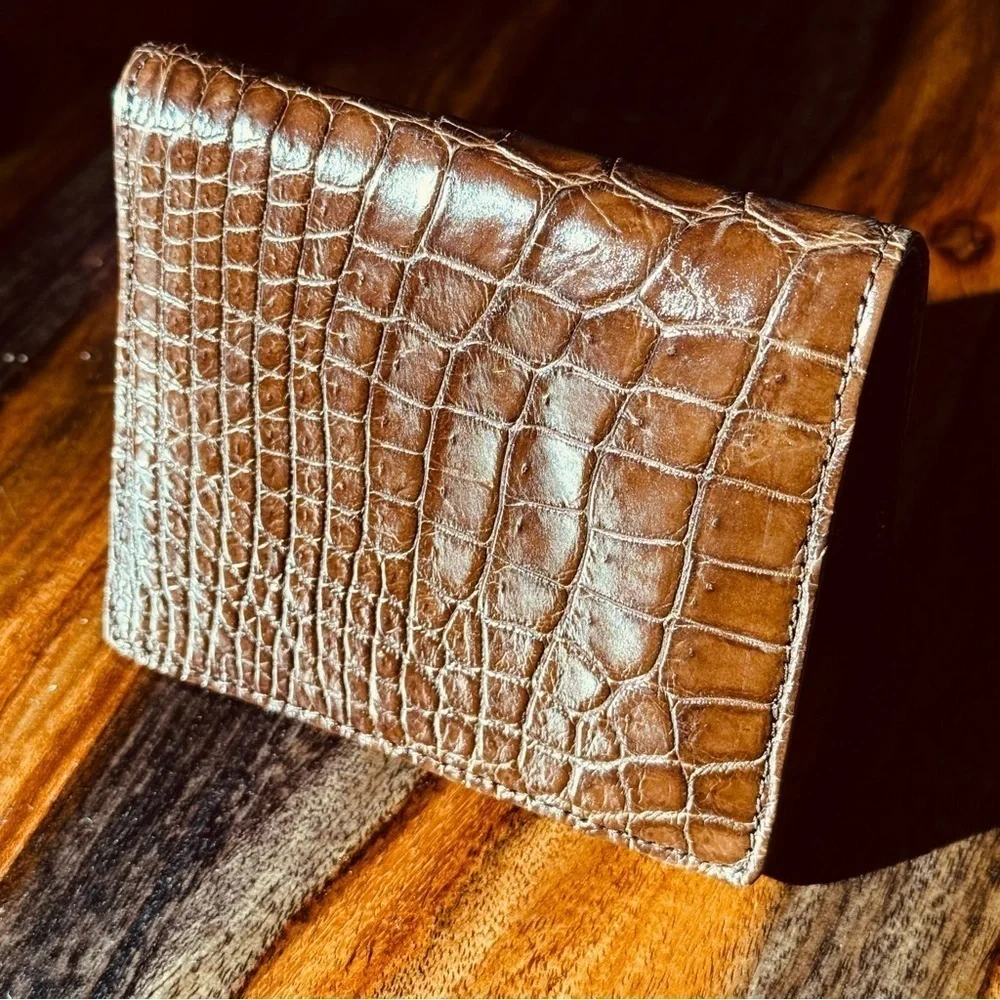 Genuine Croc Leather Wallet